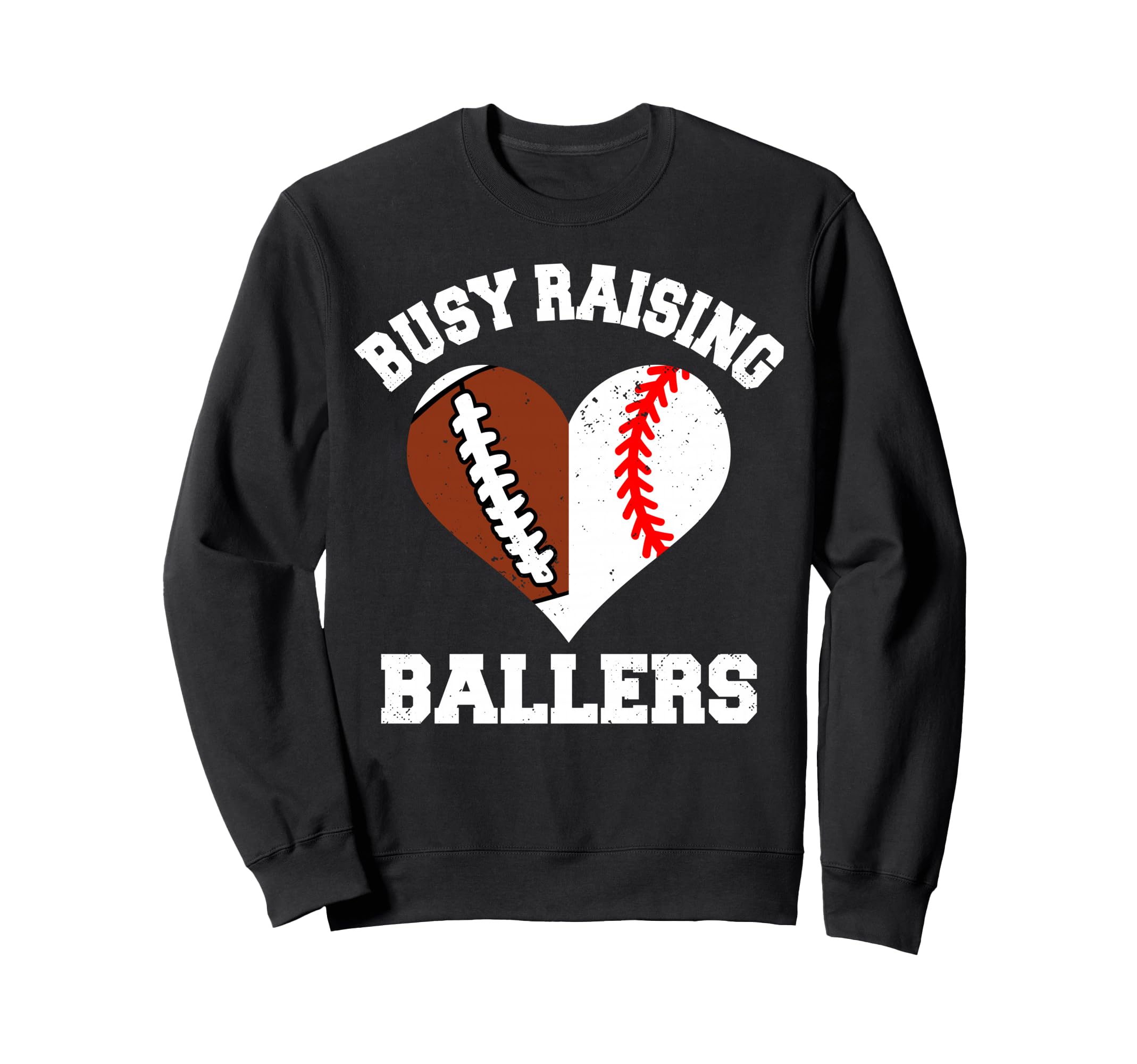 Busy Raising Ballers Football Sweatshirt - Minimalist Print Unisex - T-Shirt, Sweatshirt, Hoodie