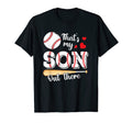 Thats My Son Funny Baseball Lover T-Shirt - Minimalist Print Men Women - T-Shirt, Sweatshirt, Hoodie