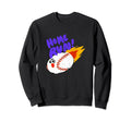 Funny Home Run Baseball Ball Sports Sweatshirt - Graphic Print Unisex - T-Shirt, Sweatshirt, Hoodie