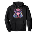 Goth Grunge Demon Anime Waifu Horror Hoodie - Aesthetic Graphic Men Women - T-Shirt, Sweatshirt, Hoodie