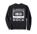 Classics Rock Audio Cassette Tape Sweatshirt - Minimalist Print Unisex - T-Shirt, Sweatshirt, Hoodie