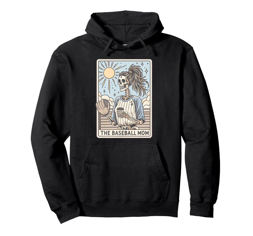 Funny Baseball Mom Halloween Halloween Hoodie - Streetwear Style Unisex - T-Shirt, Sweatshirt, Hoodie