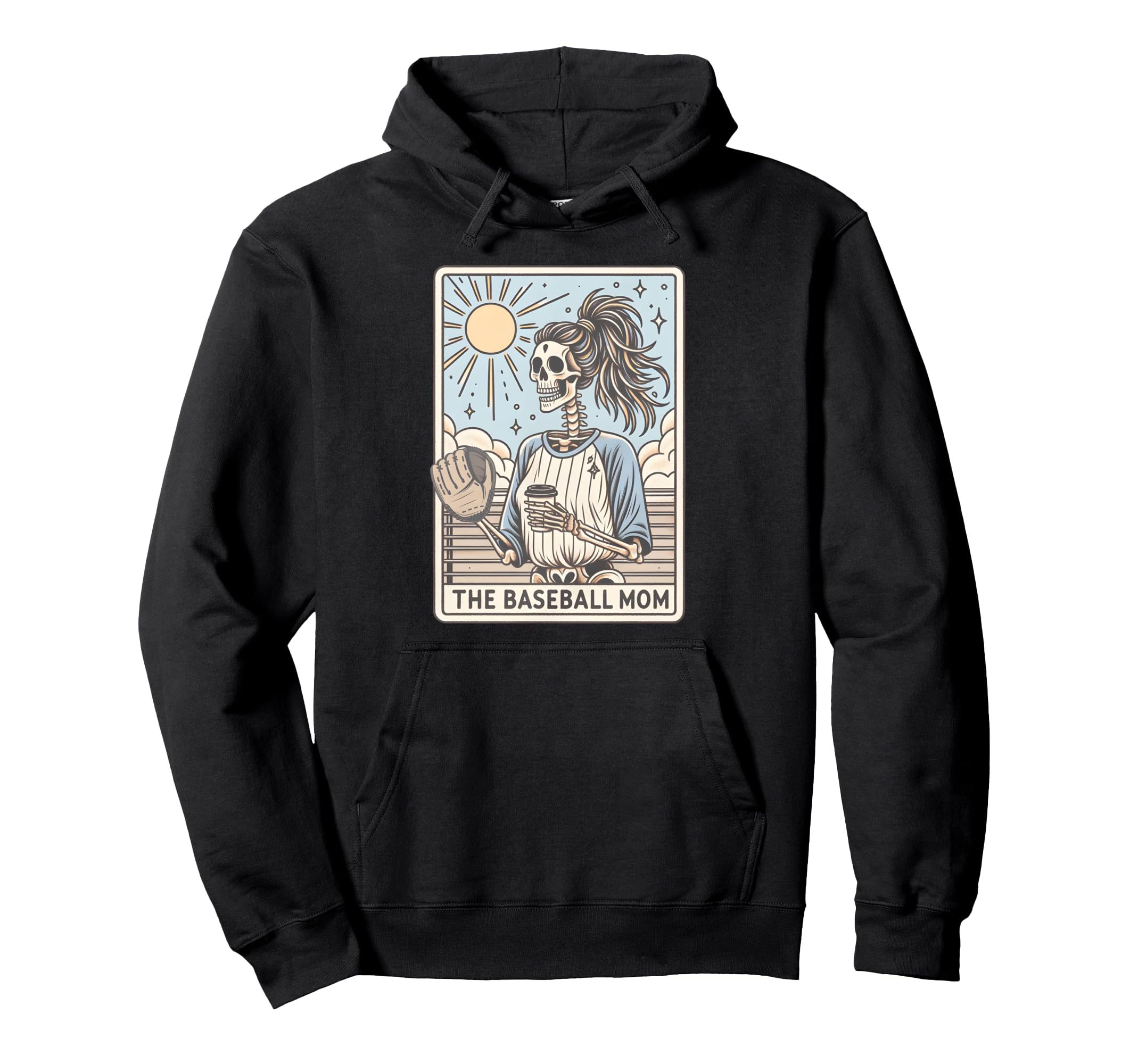 Funny Baseball Mom Halloween Halloween Hoodie - Streetwear Style Unisex - T-Shirt, Sweatshirt, Hoodie