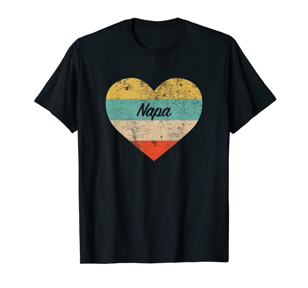 I Love Napa California Distressed T-Shirt - Novelty Apparel for Adults - T-Shirt, Sweatshirt, Hoodie