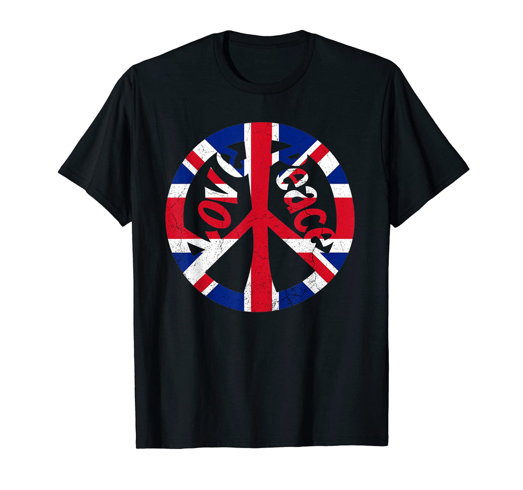 Grunge British Psychedelic Hippie Tie Dye T-Shirt - Graphic Print Unisex - T-Shirt, Sweatshirt, Hoodie