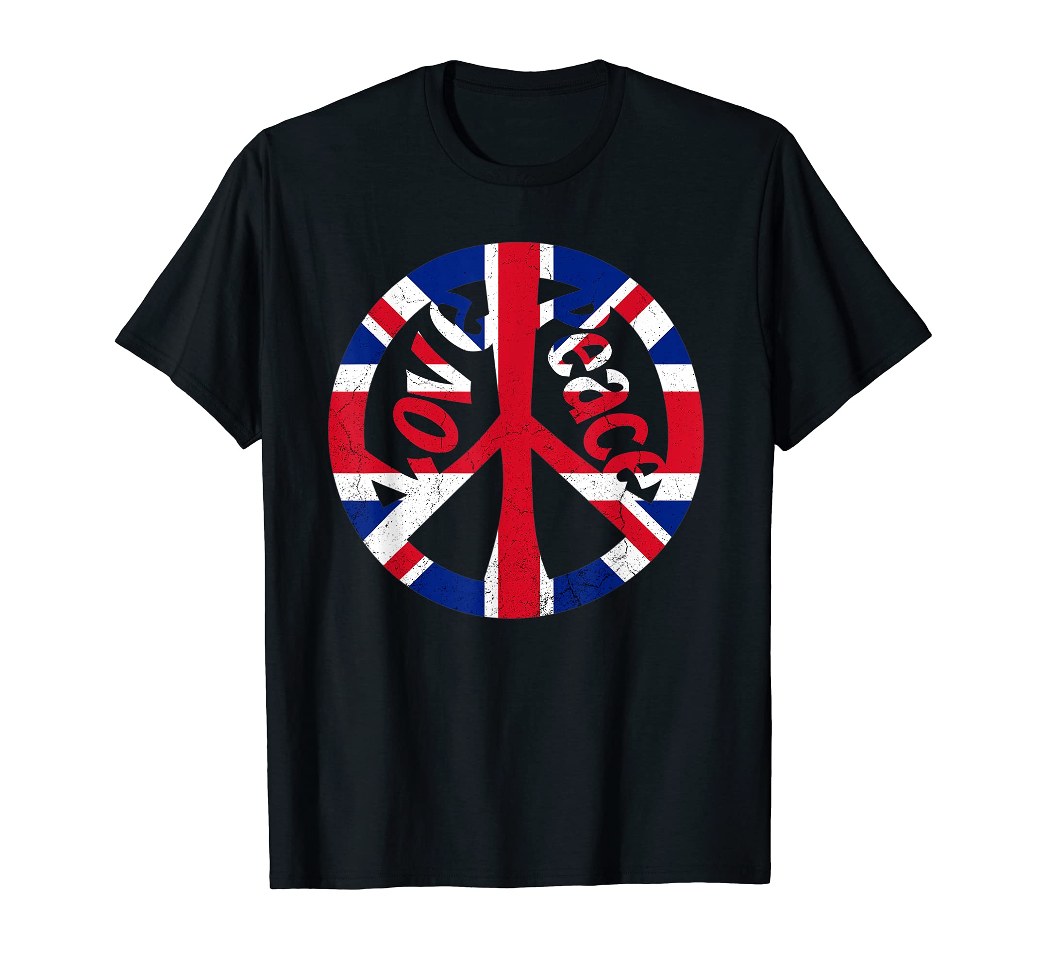 Grunge British Psychedelic Hippie Tie Dye T-Shirt - Graphic Print Unisex - T-Shirt, Sweatshirt, Hoodie