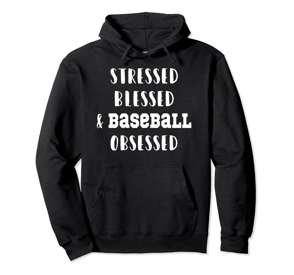 Mom And Dad Stressed Blessed Hoodie - Casual Everyday Wear for Adults - T-Shirt, Sweatshirt, Hoodie