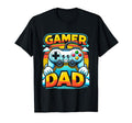 Gamer Dad Game Controller Gaming Video T-Shirt - Aesthetic Graphic Unisex - T-Shirt, Sweatshirt, Hoodie