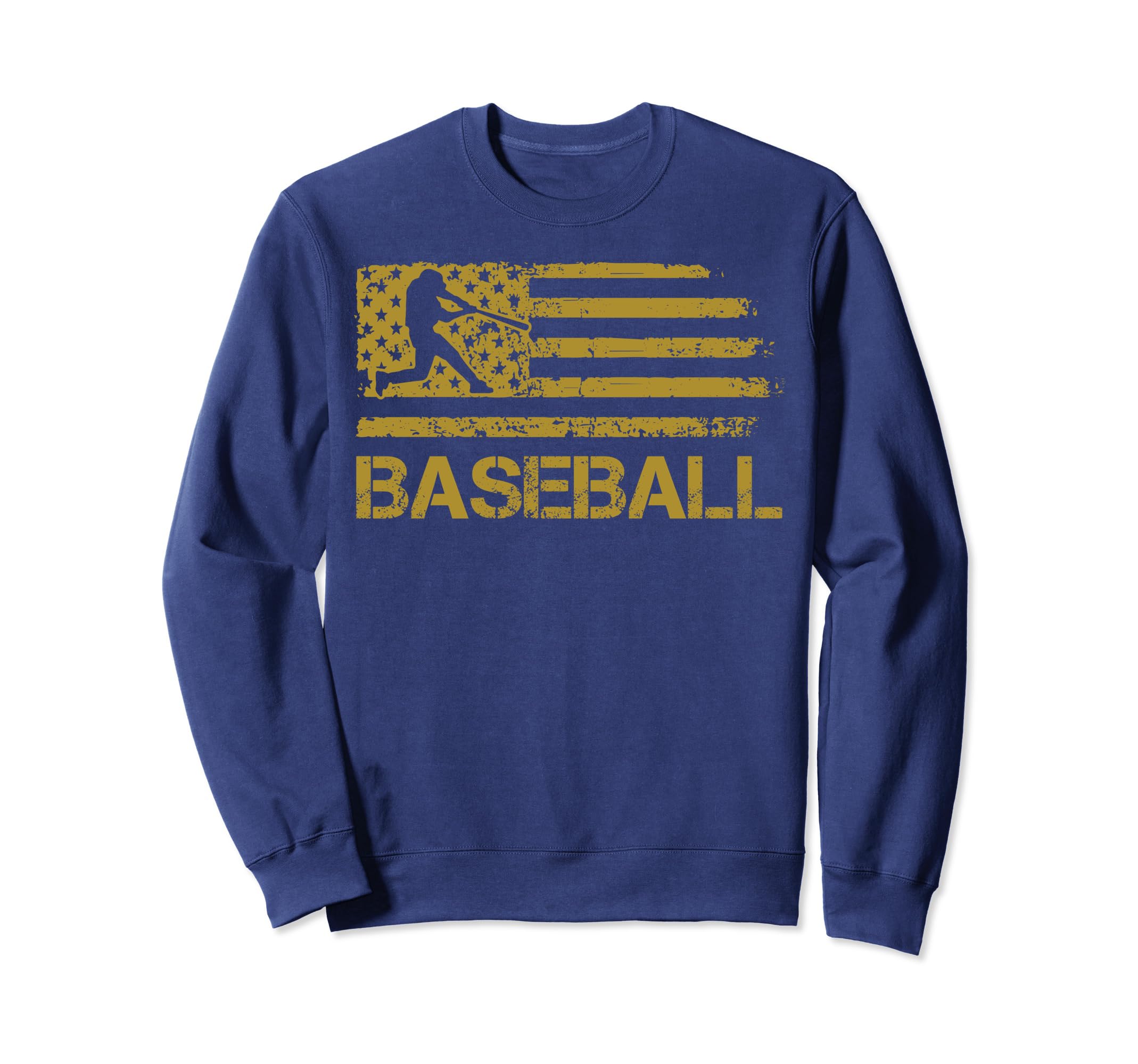 Baseball Shirts Dad American Flag Sweatshirt - Aesthetic Graphic Men Women - T-Shirt, Sweatshirt, Hoodie