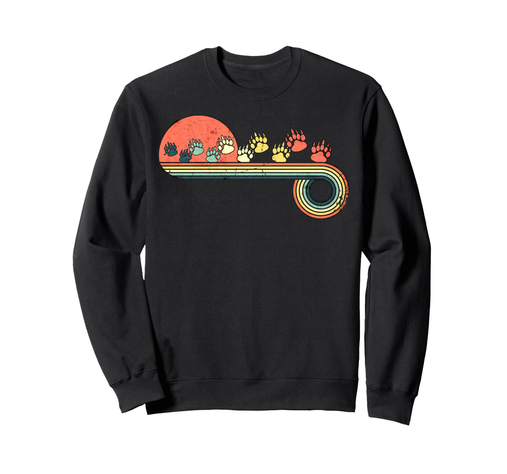 Glutton Footprint Tracks Sunset Sweatshirt - Custom Art Print Unisex - T-Shirt, Sweatshirt, Hoodie
