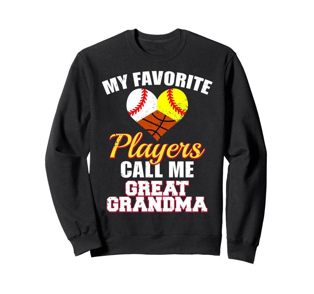 My Favorite Baseball Softball Sweatshirt - Graphic Print Men Women - T-Shirt, Sweatshirt, Hoodie