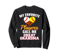 My Favorite Baseball Softball Sweatshirt - Graphic Print Men Women - T-Shirt, Sweatshirt, Hoodie