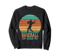 Sunset Baseball Dad Sweatshirt - Trendy Graphic Unisex - T-Shirt, Sweatshirt, Hoodie