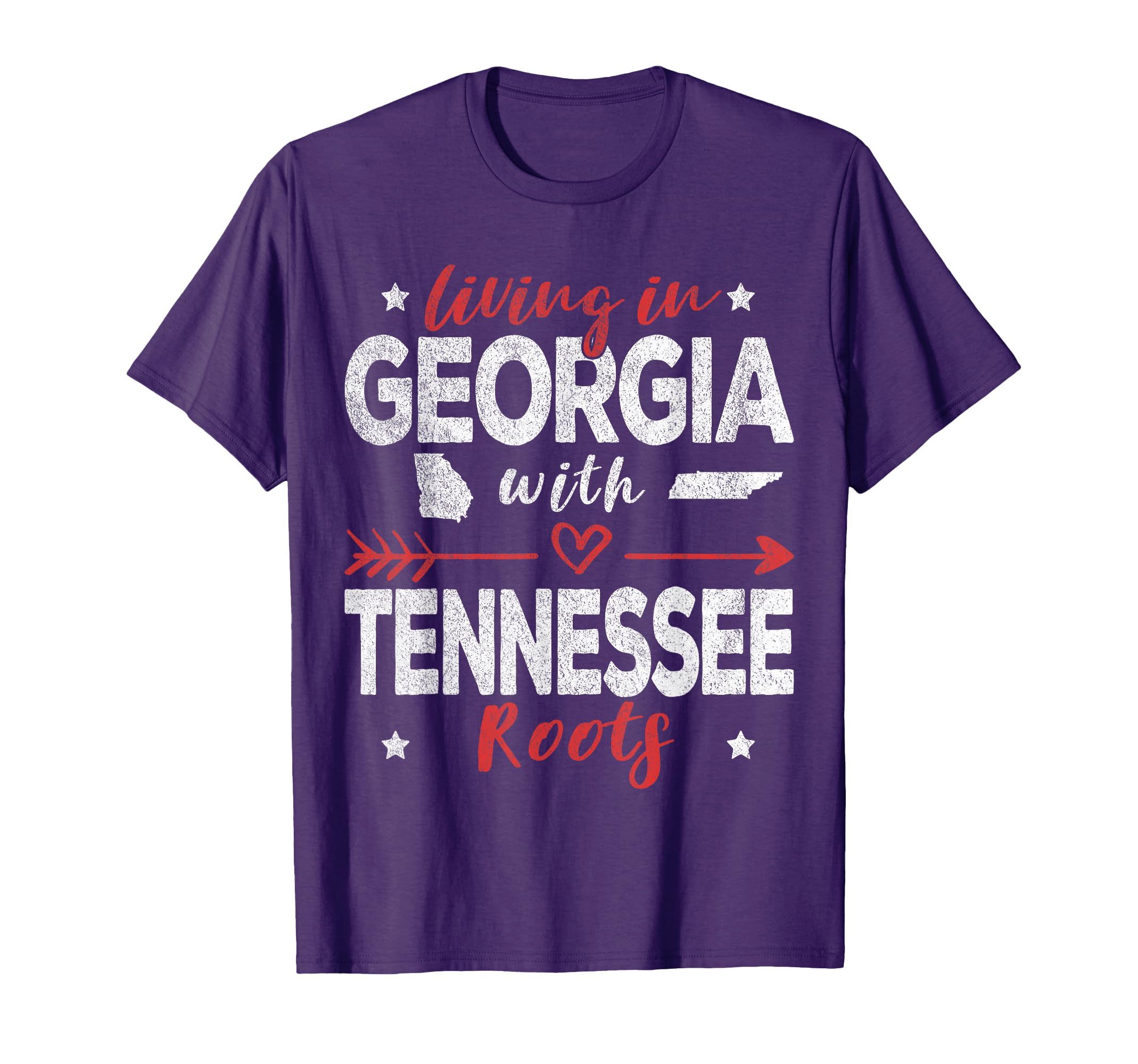 Living Georgia Tennessee Roots T-Shirt - Casual Everyday Wear for Adults - T-Shirt, Sweatshirt, Hoodie