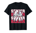 Baseball Dad Senior 2026 Coquette Bow T-Shirt - Streetwear Style Men Women - T-Shirt, Sweatshirt, Hoodie