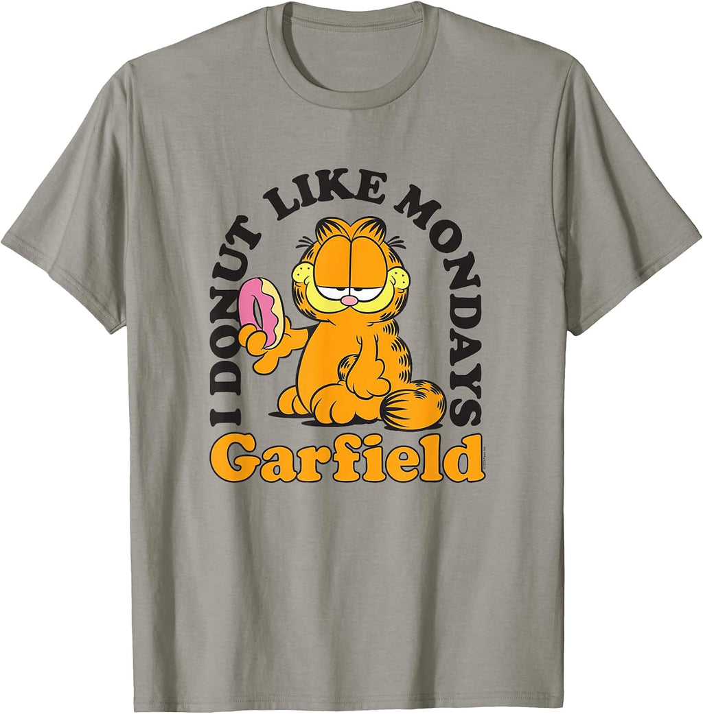 Garfield I Donut Like Mondays Cartoon Cat - Adult & Kids T-Shirts, Sweatshirts & Hoodies apparel design preview 1