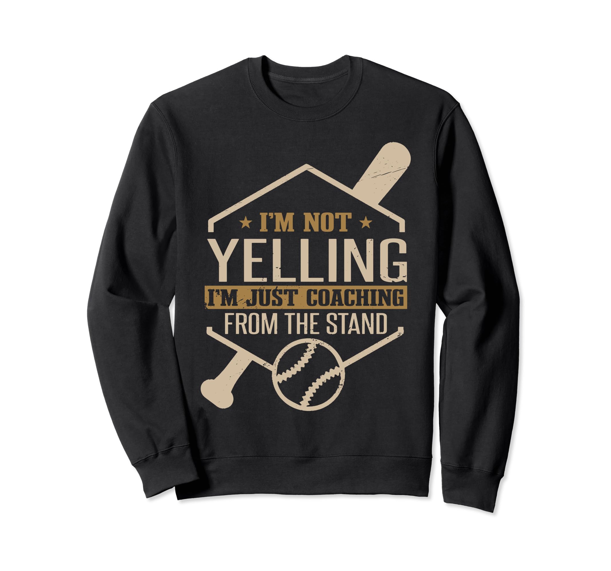 Baseball Dad Funny Sweatshirt - Trendy Graphic for Adults - T-Shirt, Sweatshirt, Hoodie