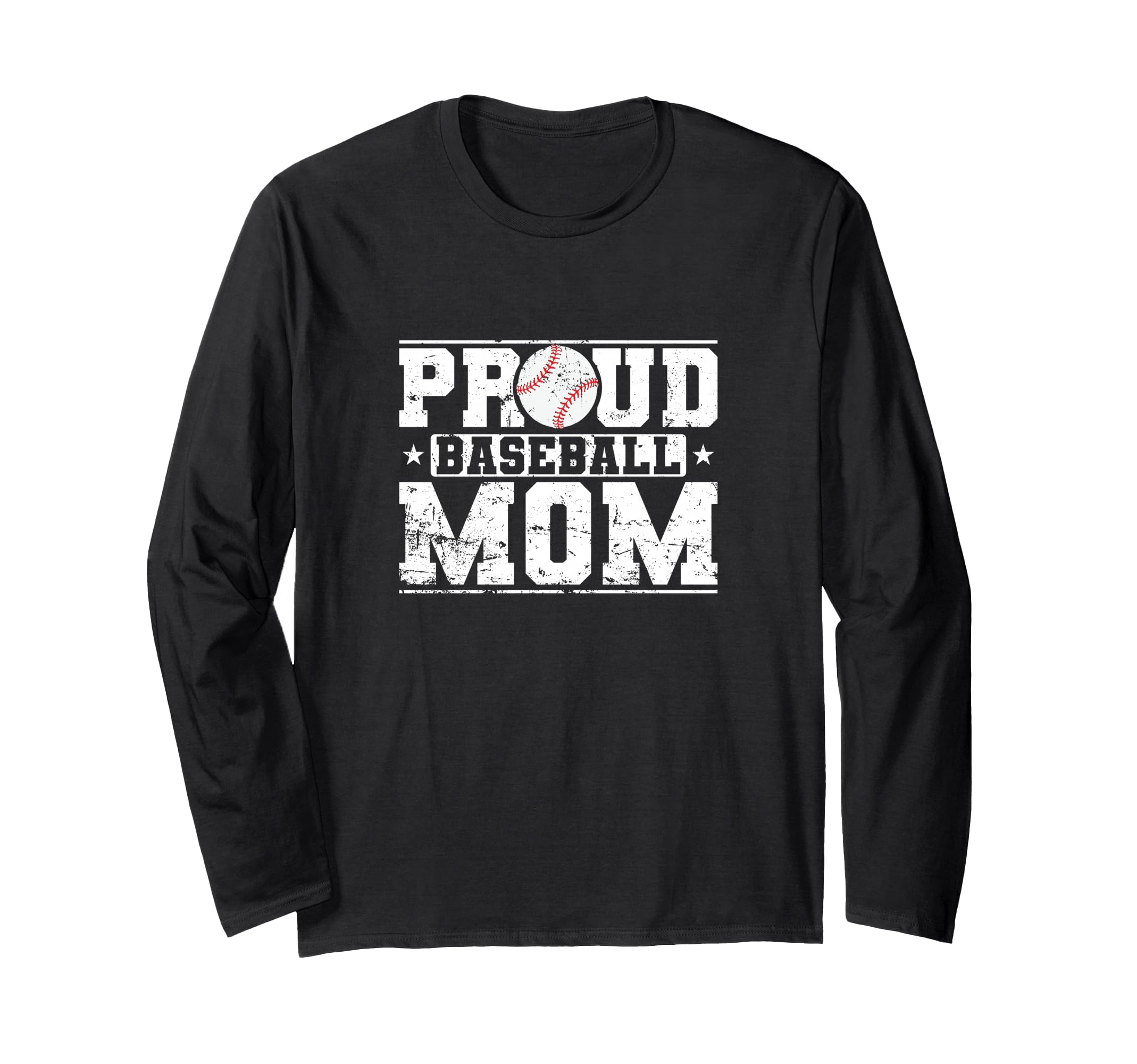 Baseball Mom Sports Mom Team Support T-Shirt - Novelty Apparel for Adults - T-Shirt, Sweatshirt, Hoodie