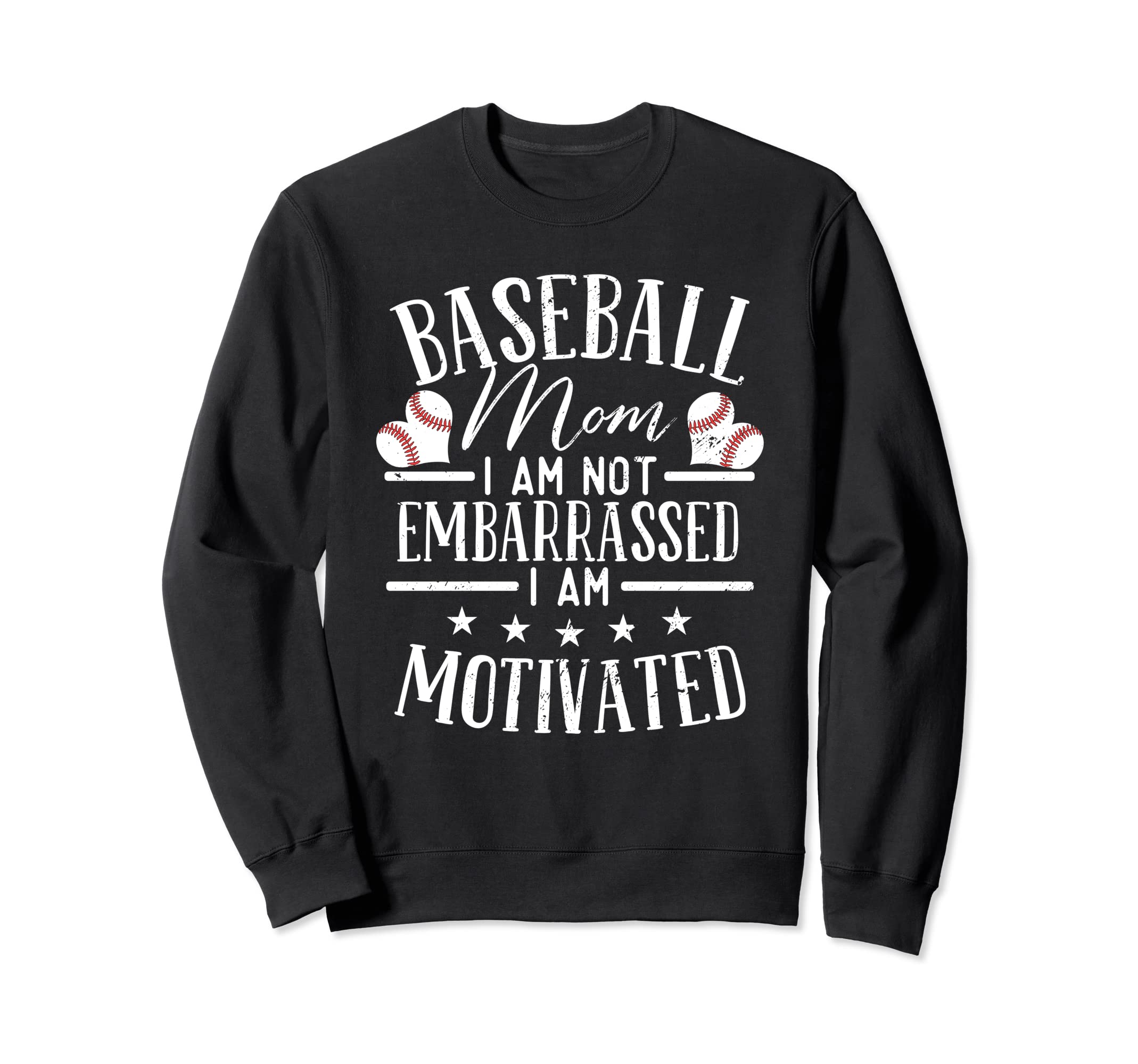 Funny Baseball Funny Baseball Mom Sweatshirt - Unique Graphic for Adults - T-Shirt, Sweatshirt, Hoodie