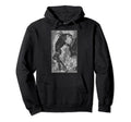 Dark Academia Gothic Horror Demon Hoodie - Custom Art Print Unisex - T-Shirt, Sweatshirt, Hoodie