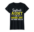 Softball Aunt Like Baseball Aunt T-Shirt - Aesthetic Graphic Unisex - T-Shirt, Sweatshirt, Hoodie