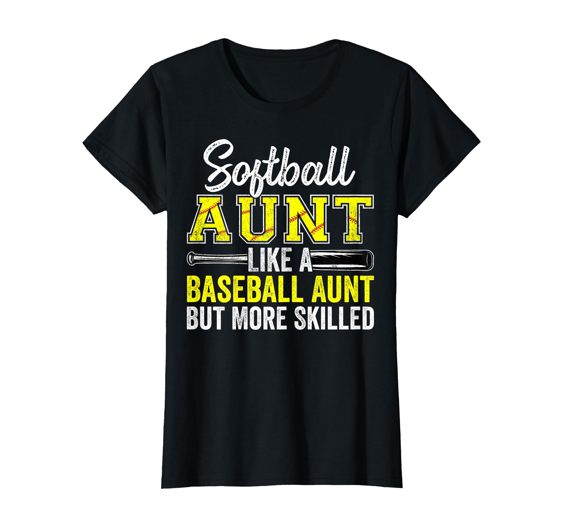 Softball Aunt Like Baseball Aunt T-Shirt - Aesthetic Graphic Unisex - T-Shirt, Sweatshirt, Hoodie