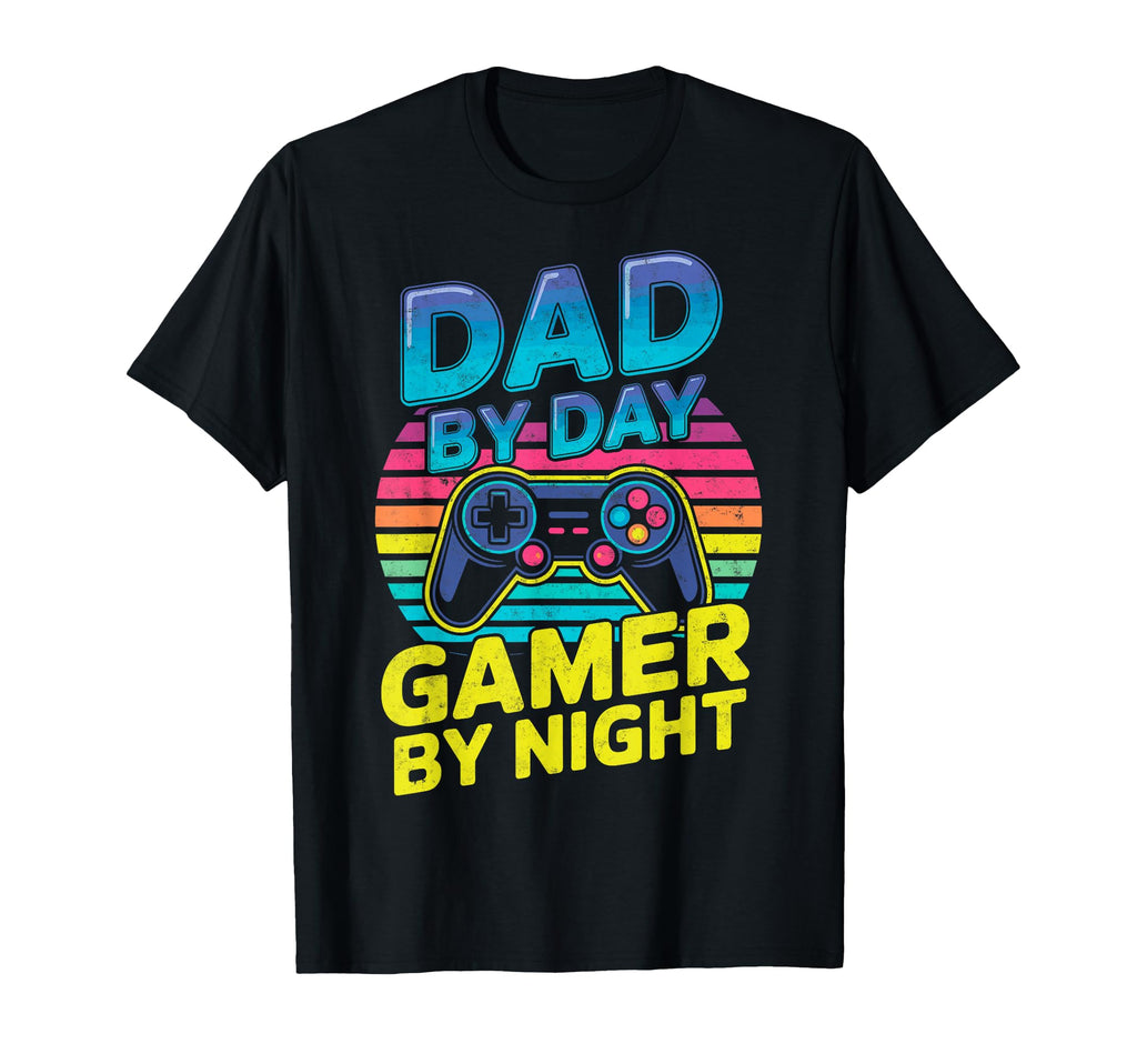 Dad Day Gamer Night Joke Video Game T-Shirt - Aesthetic Graphic for Adults - T-Shirt, Sweatshirt, Hoodie