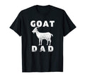 Mens Funny Goat Dad Distressed Gift T-Shirt - Fun Novelty Design Unisex - T-Shirt, Sweatshirt, Hoodie