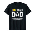 Softball Dad Like Baseball Dad But T-Shirt - Streetwear Style Unisex - T-Shirt, Sweatshirt, Hoodie