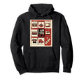 Japanese Art 1980S Nostalgia 80S Hoodie - Casual Everyday Wear Men Women - T-Shirt, Sweatshirt, Hoodie