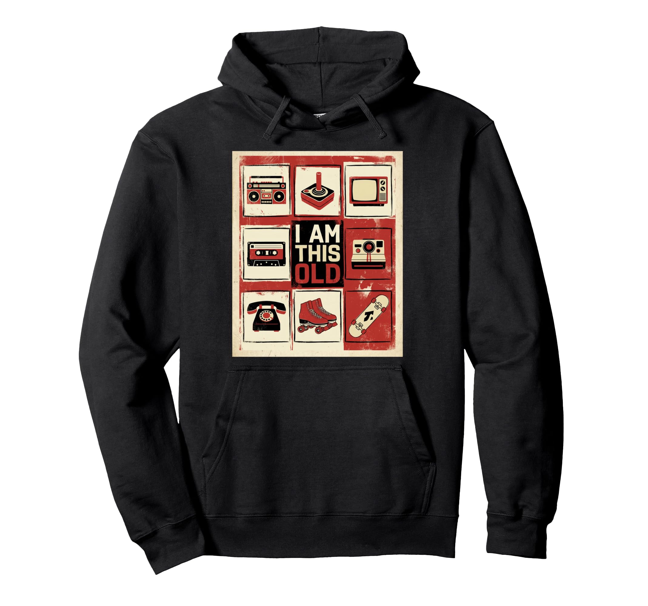 Japanese Art 1980S Nostalgia 80S Hoodie - Casual Everyday Wear Men Women - T-Shirt, Sweatshirt, Hoodie
