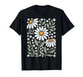 Boho Daisy Flower Colors Botanical T-Shirt - Aesthetic Graphic Men Women - T-Shirt, Sweatshirt, Hoodie