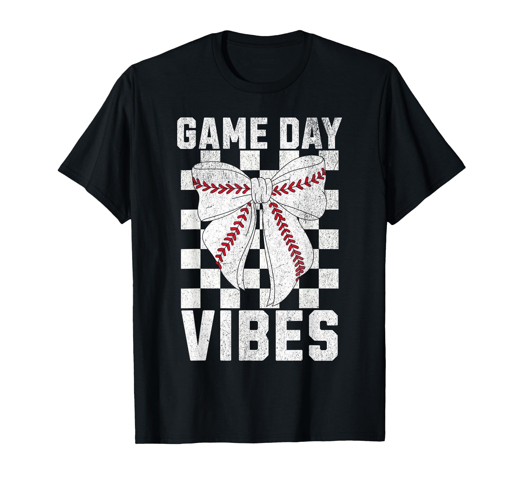 Game Day Vibes Coquette Bow Baseball T-Shirt - Streetwear Style Men Women - T-Shirt, Sweatshirt, Hoodie