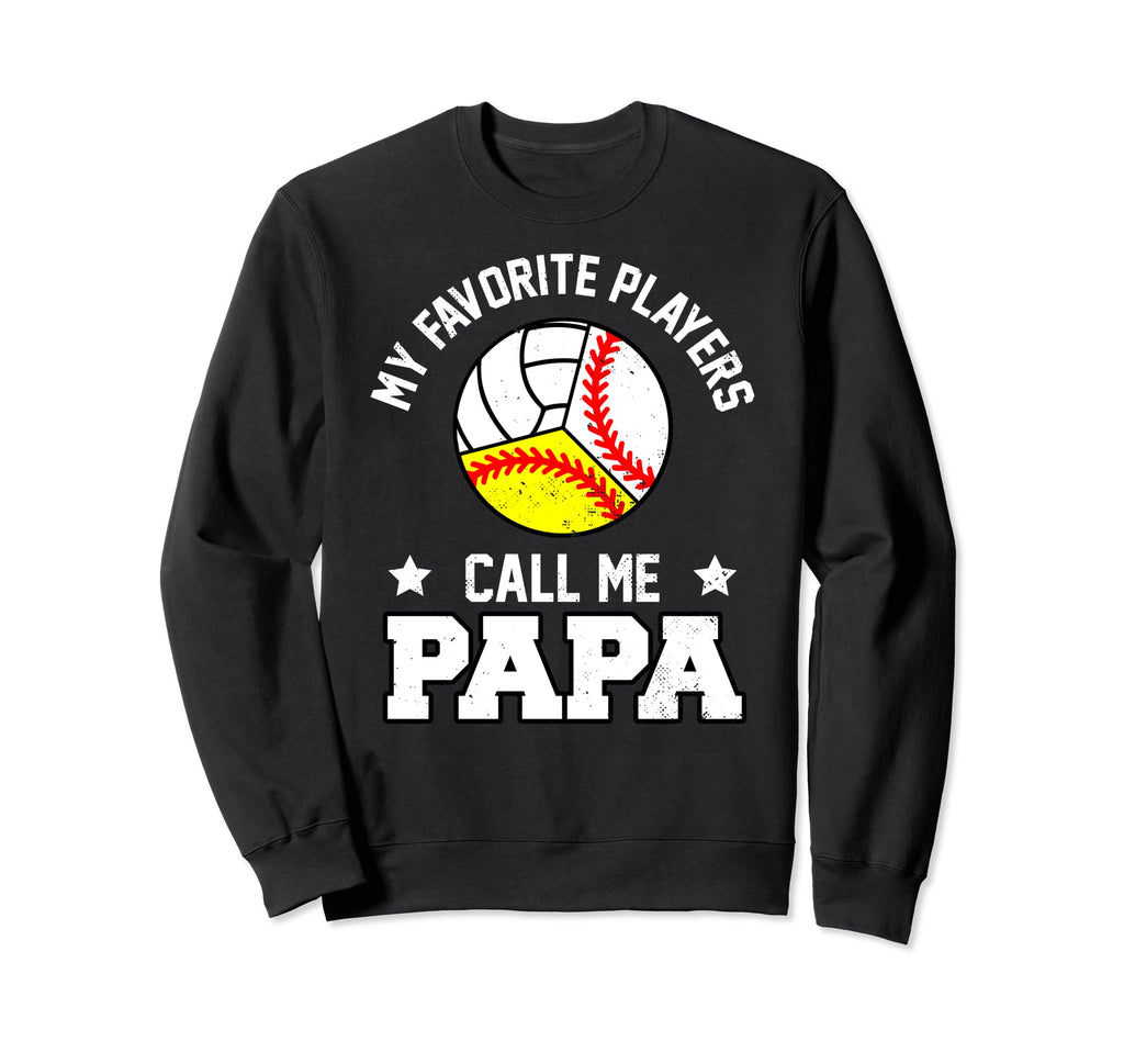 My Favorites Baseball Softball Sweatshirt - Graphic Print Unisex - T-Shirt, Sweatshirt, Hoodie