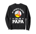 My Favorites Baseball Softball Sweatshirt - Graphic Print Unisex - T-Shirt, Sweatshirt, Hoodie