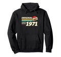 1971 Cassette Tape 55Th Birthday Hoodie - Unique Graphic Unisex - T-Shirt, Sweatshirt, Hoodie