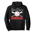 Game Day Heart Baseball Game Day Hoodie - Streetwear Style Men Women - T-Shirt, Sweatshirt, Hoodie