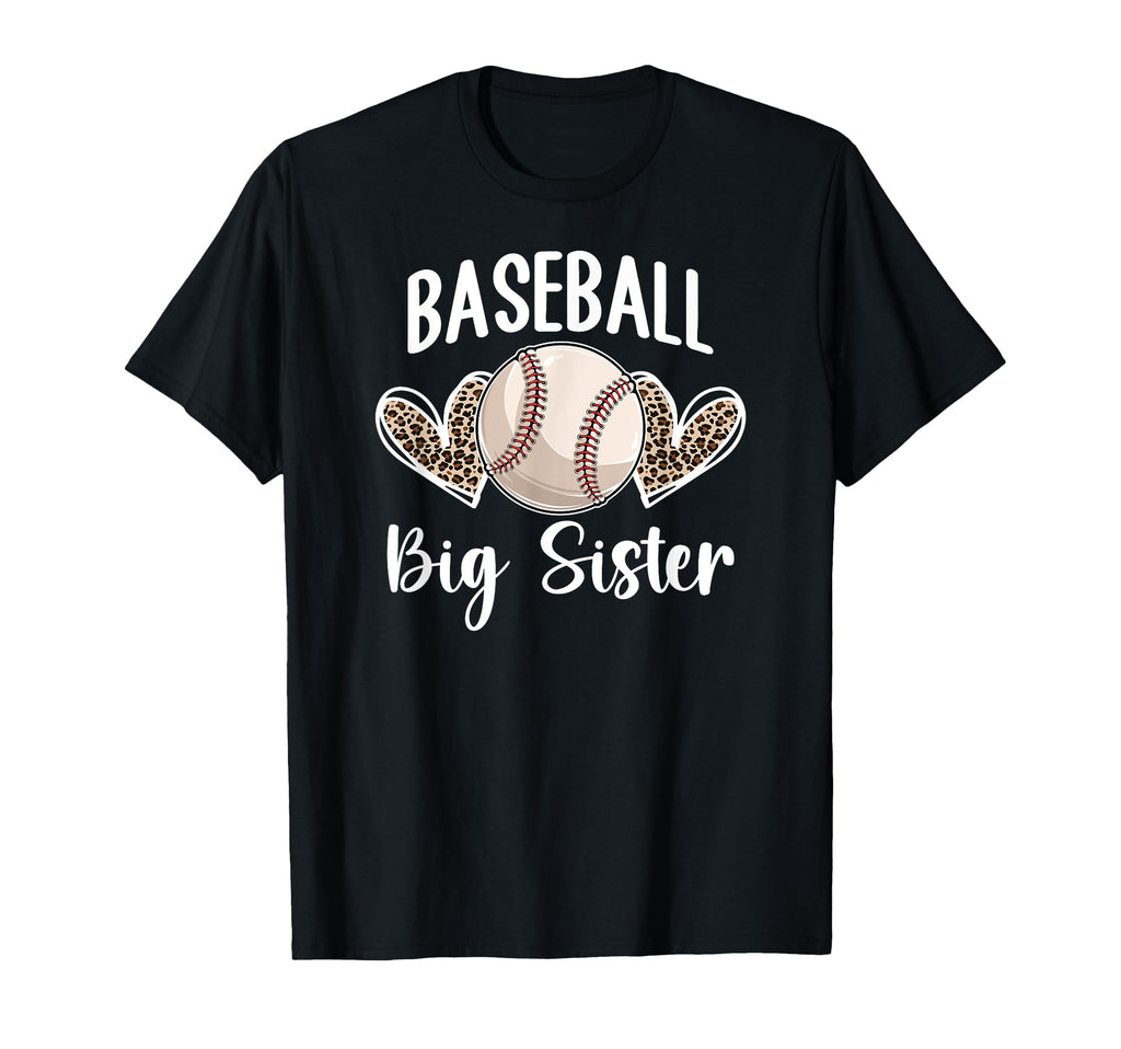 Baseball Big Sister Baseball Player Big T-Shirt - Aesthetic Graphic Unisex - T-Shirt, Sweatshirt, Hoodie