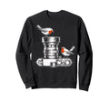 Birdwatcher Photographer Bird Sweatshirt - Minimalist Print Men Women - T-Shirt, Sweatshirt, Hoodie
