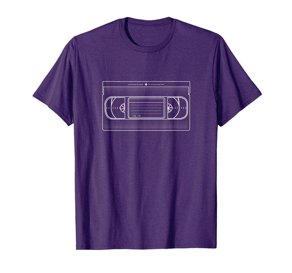 Vhs Video Cassette Tape Tv T-Shirt - Trendy Graphic Unisex - T-Shirt, Sweatshirt, Hoodie