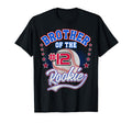 Brother Rookie 12Th Birthday Baseball T-Shirt - Novelty Apparel for Adults - T-Shirt, Sweatshirt, Hoodie