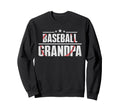 Baseball Grandpa Proud Sports Fan Sweatshirt - Aesthetic Graphic Unisex - T-Shirt, Sweatshirt, Hoodie