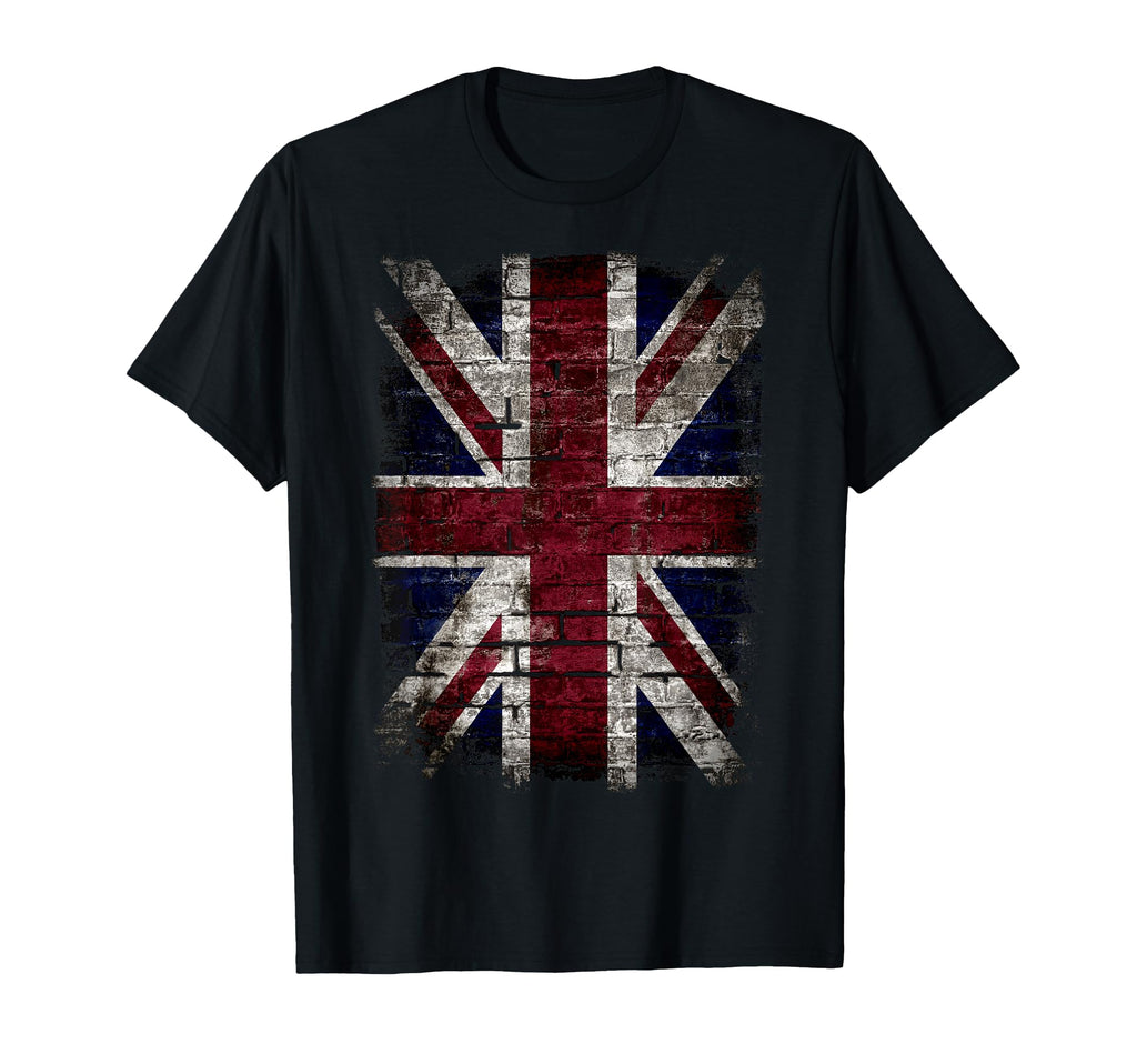 Grunge British Flag Uk Distress Punk T-Shirt - Streetwear Style Unisex - T-Shirt, Sweatshirt, Hoodie