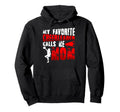 My Favorite Cheerleader Calls Me Mom Hoodie - Aesthetic Graphic Men Women - T-Shirt, Sweatshirt, Hoodie