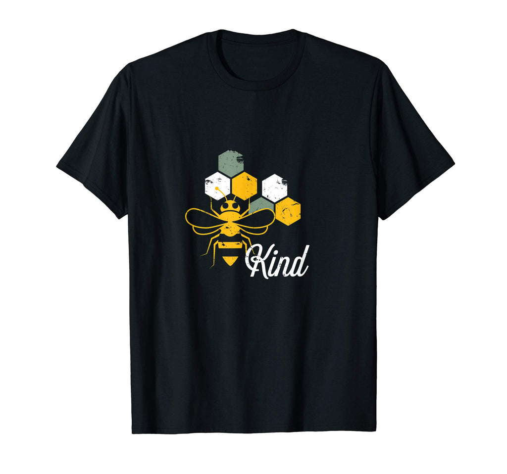 Bee Kind Distressed Beekeeping T-Shirt - Casual Everyday Wear Unisex - T-Shirt, Sweatshirt, Hoodie