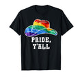 Pride Yall Gay Pride Lgbt Rainbow T-Shirt - Novelty Apparel for Adults - T-Shirt, Sweatshirt, Hoodie