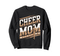 Cheer Mom Mother Bow Cheerleader Sweatshirt - Novelty Apparel Men Women - T-Shirt, Sweatshirt, Hoodie