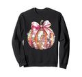 Coquette Disco Ball Pumpkin Fall Sweatshirt - Aesthetic Graphic Men Women - T-Shirt, Sweatshirt, Hoodie