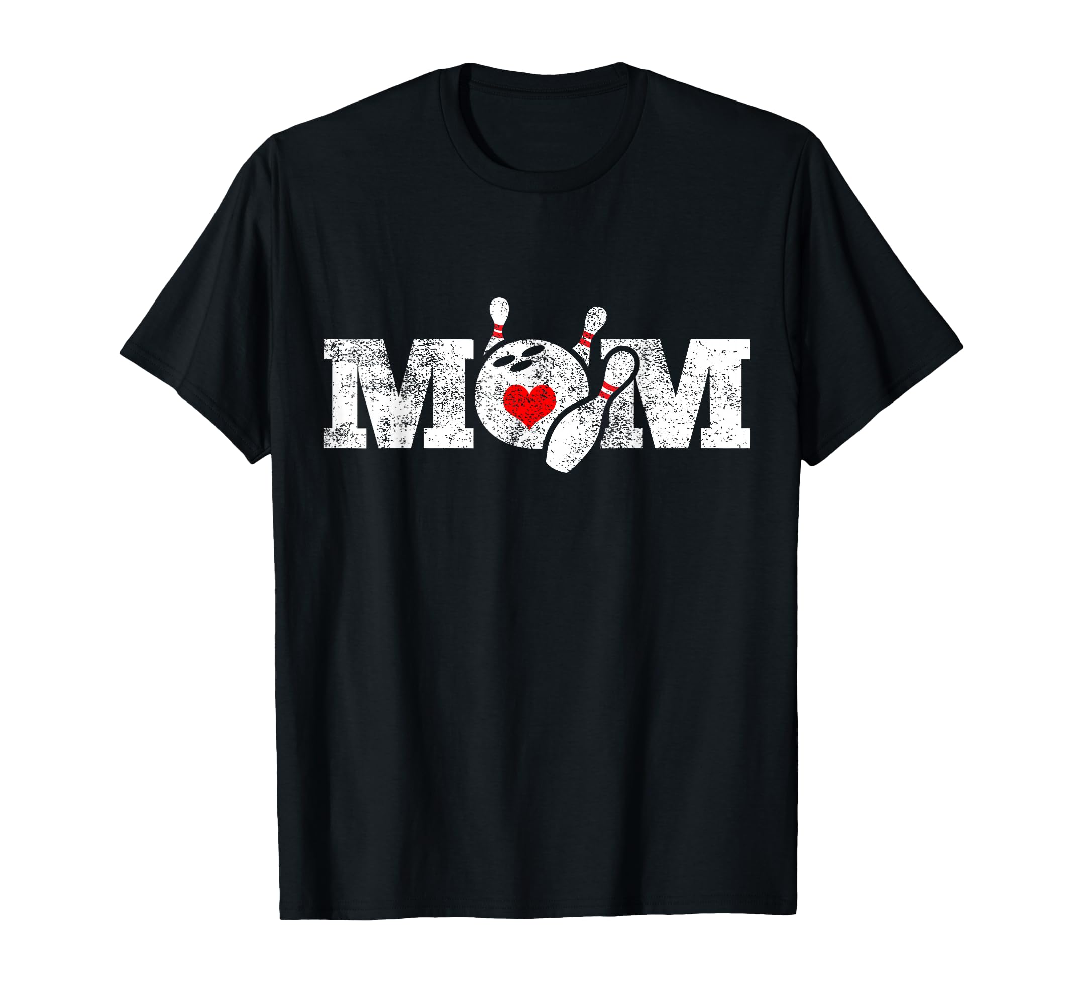 Mom Mama Bowling Sports T-Shirt - Minimalist Print for Adults - T-Shirt, Sweatshirt, Hoodie