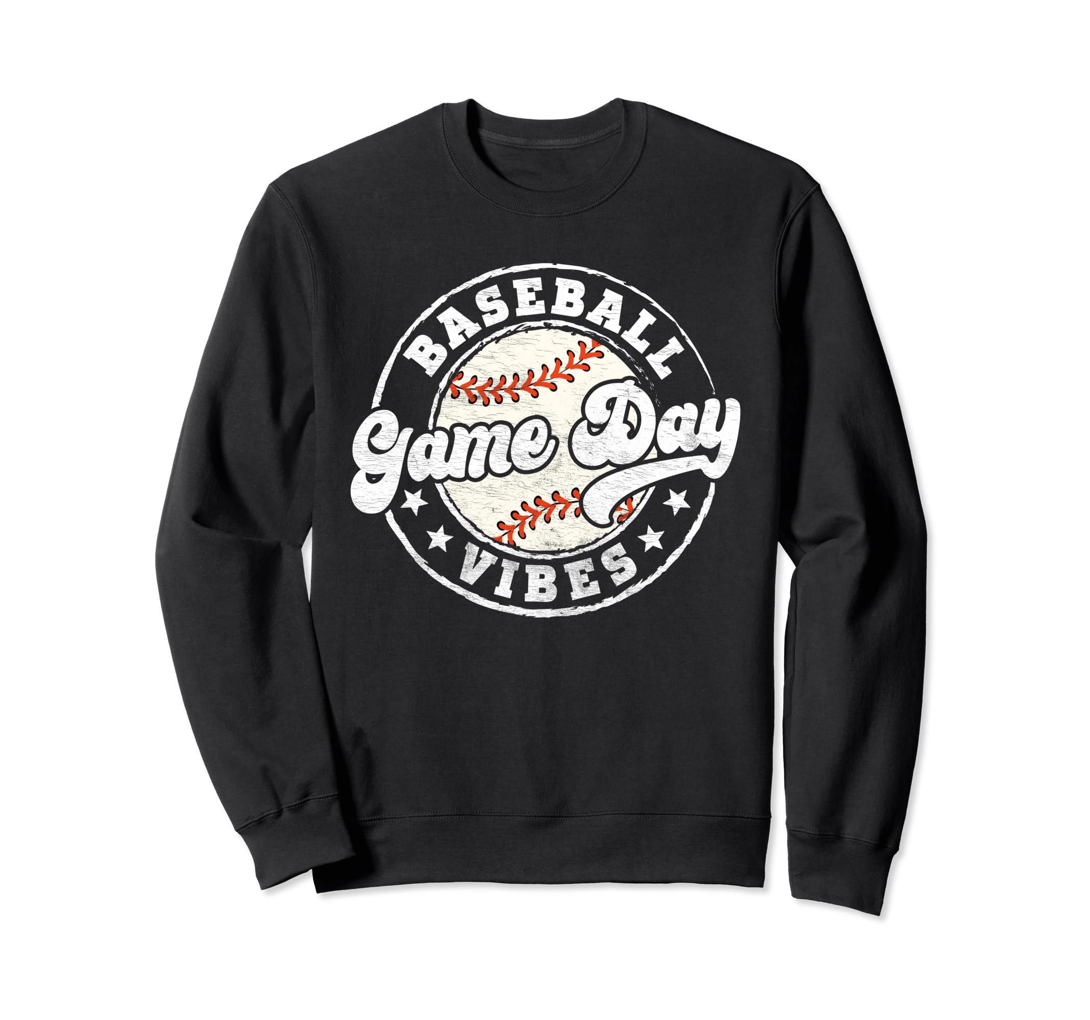 Baseball Game Day Vibes Matching Sweatshirt - Aesthetic Graphic Unisex - T-Shirt, Sweatshirt, Hoodie